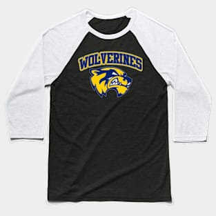 Wolverines Sports Logo Baseball T-Shirt